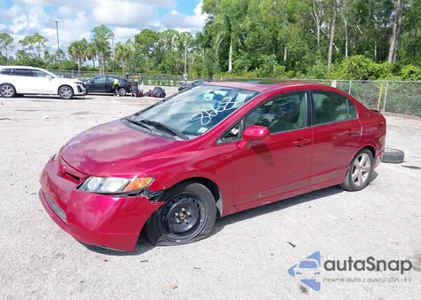 2007 Honda Civic Ex из США, поврежденный, VIN 1HGFA16897L108668